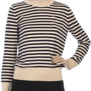 Rare APC Sweater with Heart Pocket